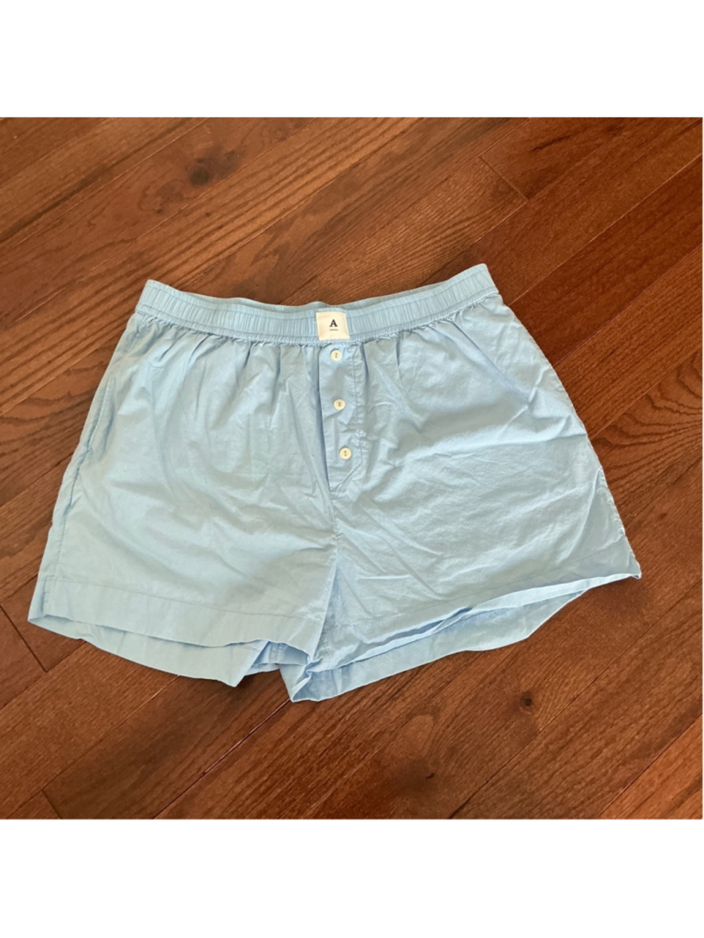 Anthropologie Light Blue Athletic Shorts